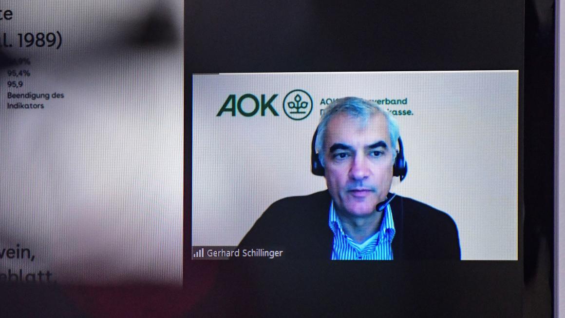 Dr. Gerhard Schillinger, AOK-Bundesverband Dr. Gerhard Schillinger